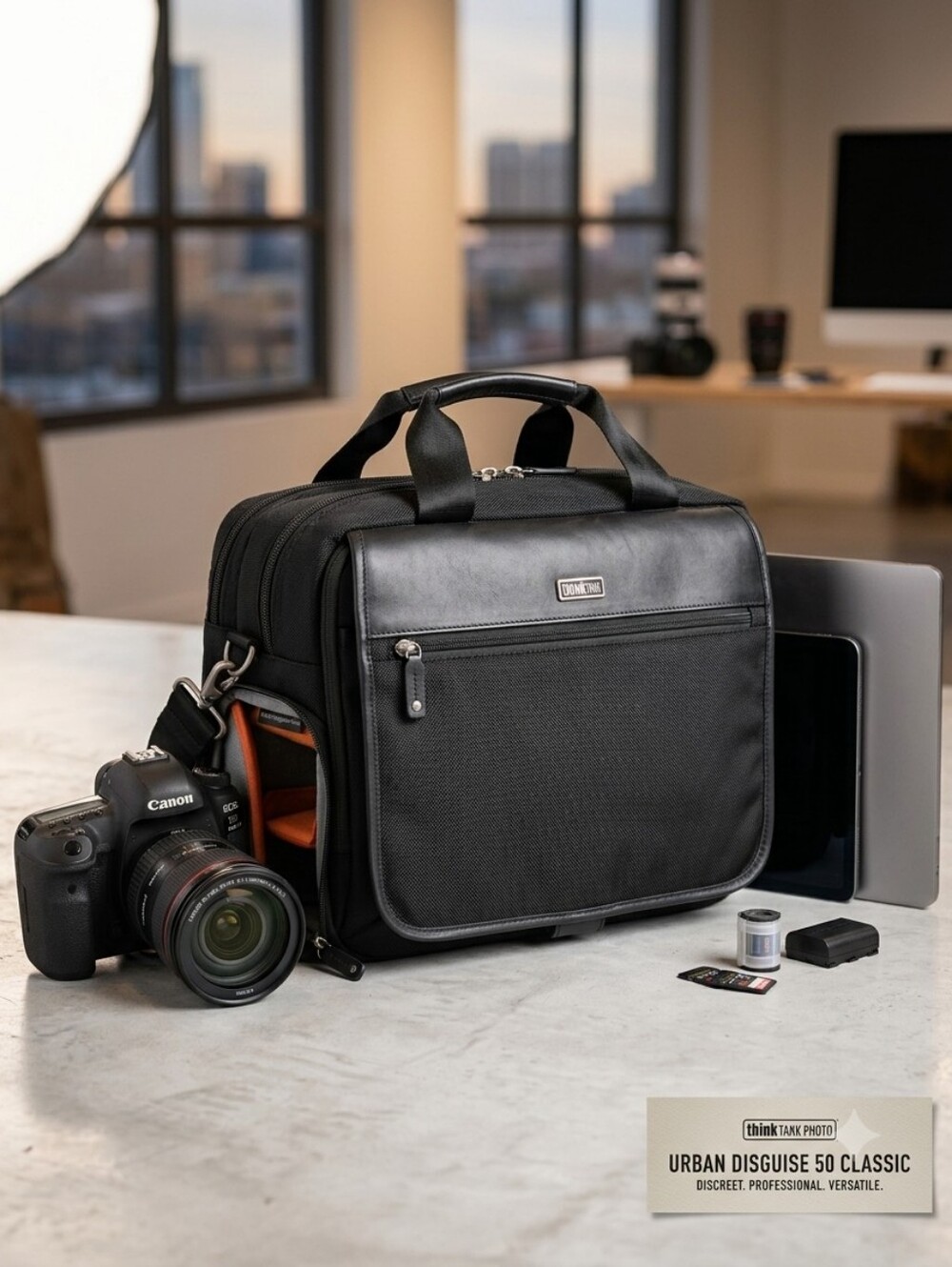 THINK TANK URBAN DISGUISE 50 CLASSIC Black Camera Bag, Excellent